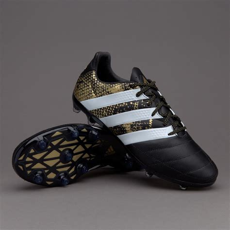 adidas ace 16 fg ag leather zwart wit|adidas ACE 16.1 FG/AG Leather .